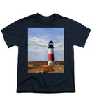 Sankaty Head Lighthouse Nantucket Massachusettse - Youth T-Shirt