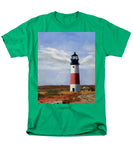 Sankaty Head Lighthouse Nantucket Massachusettse - Men's T-Shirt  (Regular Fit)