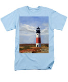 Sankaty Head Lighthouse Nantucket Massachusettse - Men's T-Shirt  (Regular Fit)