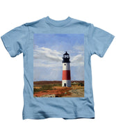 Sankaty Head Lighthouse Nantucket Massachusettse - Kids T-Shirt