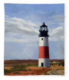 Sankaty Head Lighthouse Nantucket Massachusettse - Blanket