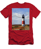 Sankaty Head Lighthouse Nantucket Massachusettse - T-Shirt