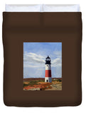 Sankaty Head Lighthouse Nantucket Massachusettse - Duvet Cover