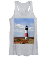 Sankaty Head Lighthouse Nantucket Massachusettse - Women's Tank Top