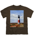 Sankaty Head Lighthouse Nantucket Massachusettse - Youth T-Shirt