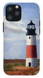 Sankaty Head Lighthouse Nantucket Massachusettse - Phone Case