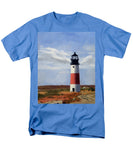 Sankaty Head Lighthouse Nantucket Massachusettse - Men's T-Shirt  (Regular Fit)