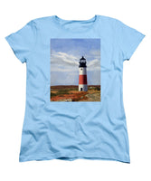 Sankaty Head Lighthouse Nantucket Massachusettse - Women's T-Shirt (Standard Fit)