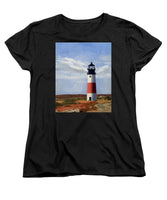 Sankaty Head Lighthouse Nantucket Massachusettse - Women's T-Shirt (Standard Fit)