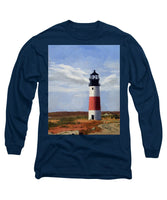 Sankaty Head Lighthouse Nantucket Massachusettse - Long Sleeve T-Shirt