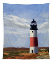 Sankaty Head Lighthouse Nantucket Massachusettse - Tapestry