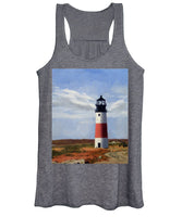 Sankaty Head Lighthouse Nantucket Massachusettse - Women's Tank Top