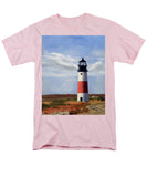 Sankaty Head Lighthouse Nantucket Massachusettse - Men's T-Shirt  (Regular Fit)