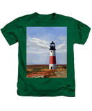 Sankaty Head Lighthouse Nantucket Massachusettse - Kids T-Shirt