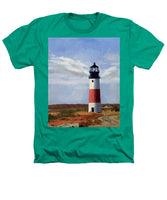 Sankaty Head Lighthouse Nantucket Massachusettse - Heathers T-Shirt