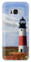 Sankaty Head Lighthouse Nantucket Massachusettse - Phone Case