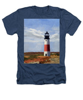 Sankaty Head Lighthouse Nantucket Massachusettse - Heathers T-Shirt