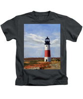 Sankaty Head Lighthouse Nantucket Massachusettse - Kids T-Shirt