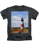 Sankaty Head Lighthouse Nantucket Massachusettse - Kids T-Shirt