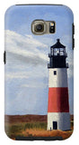 Sankaty Head Lighthouse Nantucket Massachusettse - Phone Case