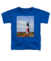 Sankaty Head Lighthouse Nantucket Massachusettse - Toddler T-Shirt