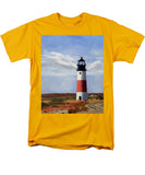 Sankaty Head Lighthouse Nantucket Massachusettse - Men's T-Shirt  (Regular Fit)