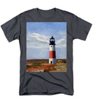 Sankaty Head Lighthouse Nantucket Massachusettse - Men's T-Shirt  (Regular Fit)