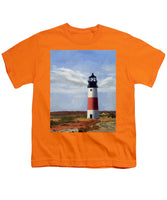 Sankaty Head Lighthouse Nantucket Massachusettse - Youth T-Shirt