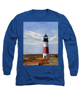 Sankaty Head Lighthouse Nantucket Massachusettse - Long Sleeve T-Shirt