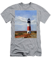 Sankaty Head Lighthouse Nantucket Massachusettse - T-Shirt