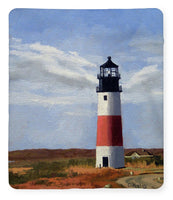 Sankaty Head Lighthouse Nantucket Massachusettse - Blanket