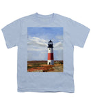 Sankaty Head Lighthouse Nantucket Massachusettse - Youth T-Shirt