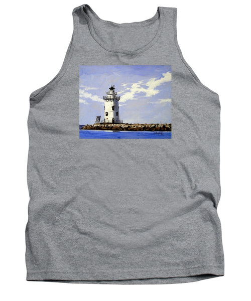 Saybrook Breakwater Lighthouse Old Saybrook Connecticut - Tank Top