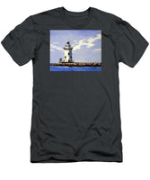 Saybrook Breakwater Lighthouse Old Saybrook Connecticut - T-Shirt