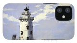 Saybrook Breakwater Lighthouse Old Saybrook Connecticut - Phone Case