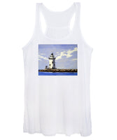 Saybrook Breakwater Lighthouse Old Saybrook Connecticut - Women's Tank Top