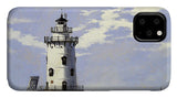 Saybrook Breakwater Lighthouse Old Saybrook Connecticut - Phone Case