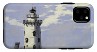 Saybrook Breakwater Lighthouse Old Saybrook Connecticut - Phone Case