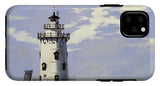 Saybrook Breakwater Lighthouse Old Saybrook Connecticut - Phone Case