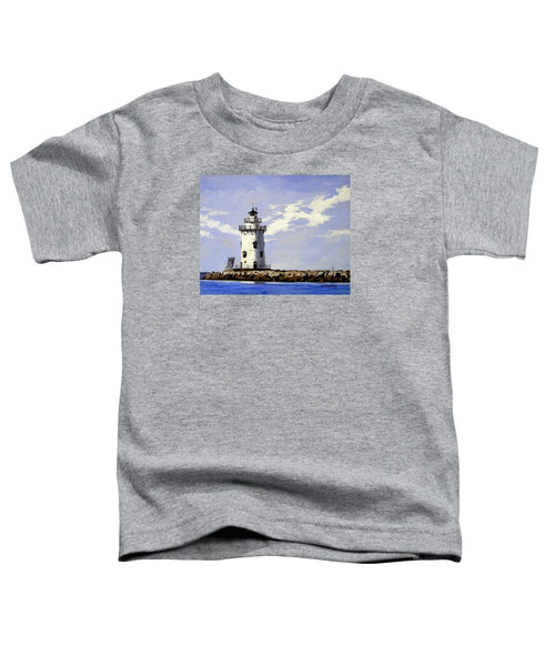 Saybrook Breakwater Lighthouse Old Saybrook Connecticut - Toddler T-Shirt