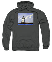 Saybrook Breakwater Lighthouse Old Saybrook Connecticut - Sweatshirt