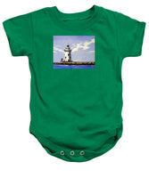 Saybrook Breakwater Lighthouse Old Saybrook Connecticut - Baby Onesie