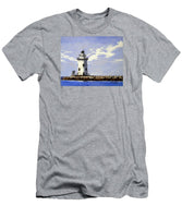 Saybrook Breakwater Lighthouse Old Saybrook Connecticut - T-Shirt