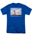 Saybrook Breakwater Lighthouse Old Saybrook Connecticut - Men's T-Shirt  (Regular Fit)