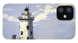 Saybrook Breakwater Lighthouse Old Saybrook Connecticut - Phone Case