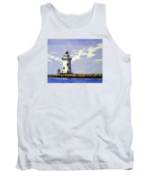 Saybrook Breakwater Lighthouse Old Saybrook Connecticut - Tank Top