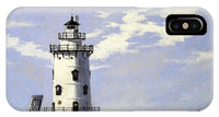 Saybrook Breakwater Lighthouse Old Saybrook Connecticut - Phone Case