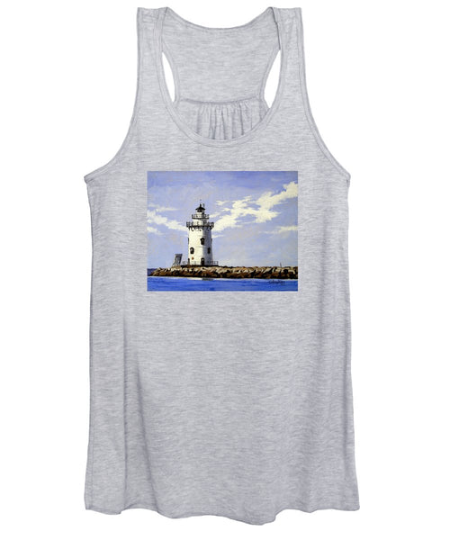 Saybrook Breakwater Lighthouse Old Saybrook Connecticut - Women's Tank Top