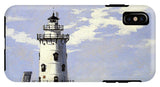 Saybrook Breakwater Lighthouse Old Saybrook Connecticut - Phone Case