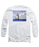 Saybrook Breakwater Lighthouse Old Saybrook Connecticut - Long Sleeve T-Shirt